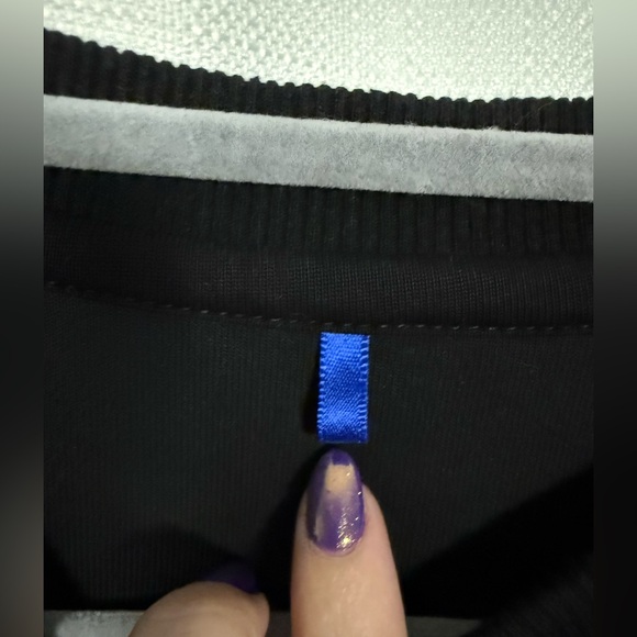 Ader Error Ghost Sweatshirt Noir Crewneck Pullover - Picture 3 of 9